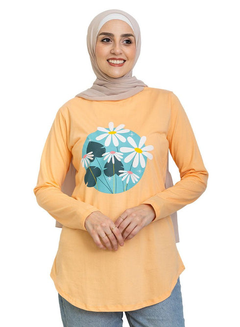 Simon Printed Long - Sleeve Design 19 - Khotwh